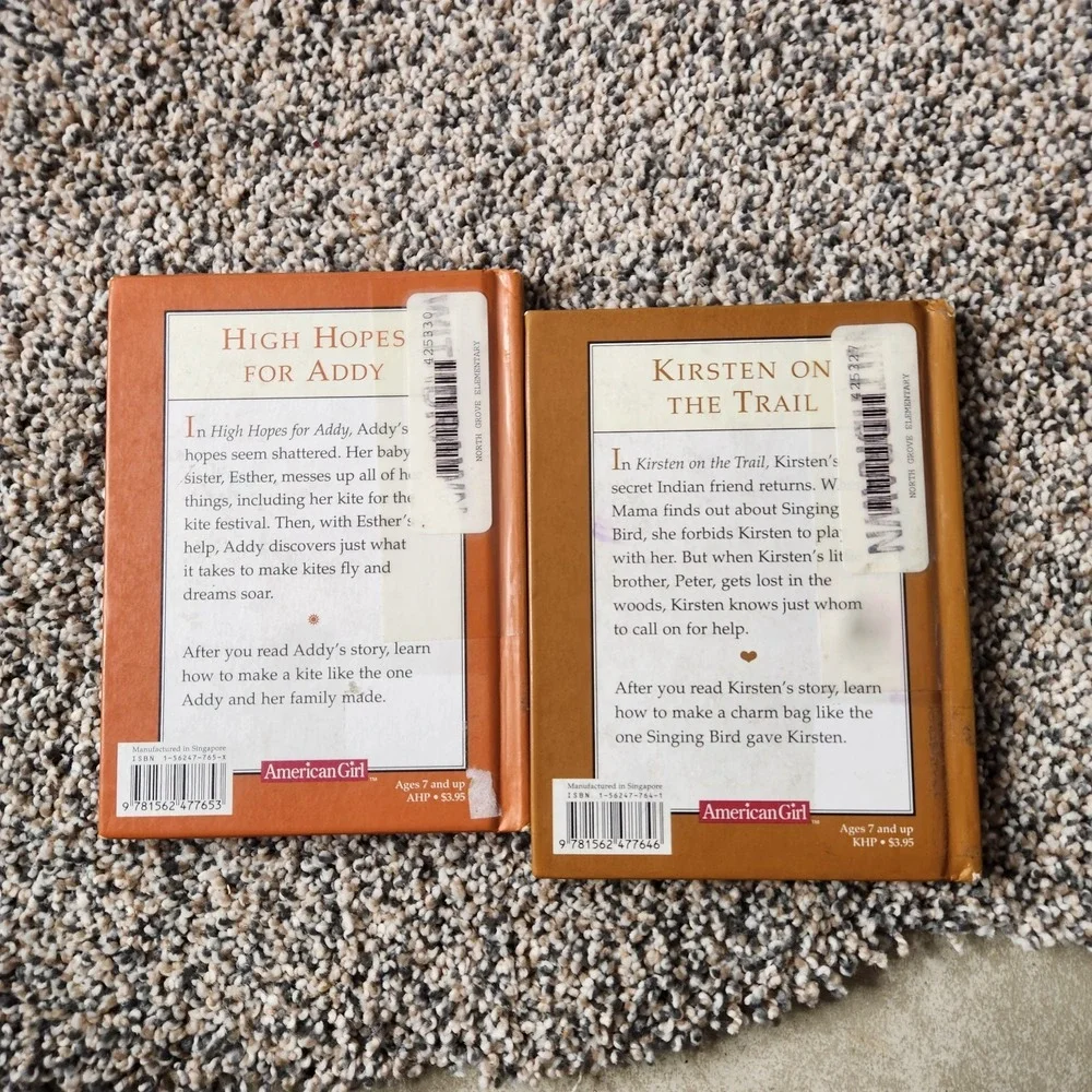 American Girl Short Stories High Hopes‎ For Addy Kirsten On The Trail